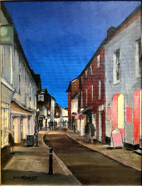 John Roberts - Night fall in Woodbridge