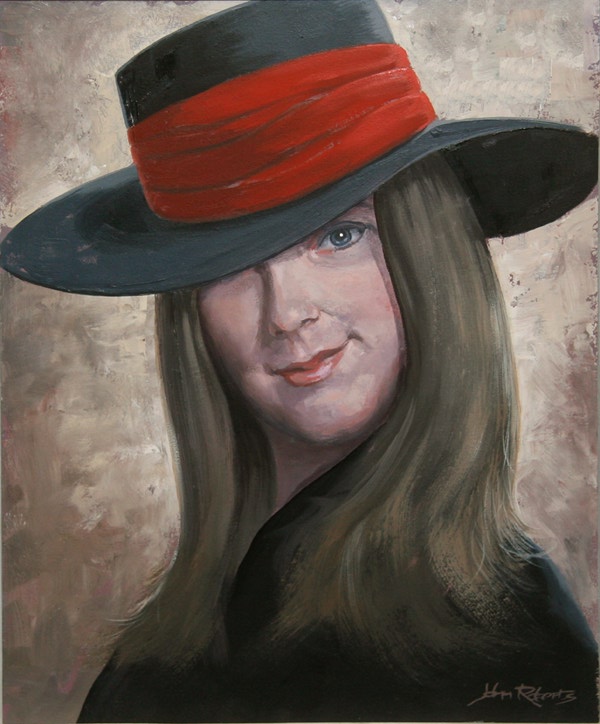 John Roberts - Girl in a hat