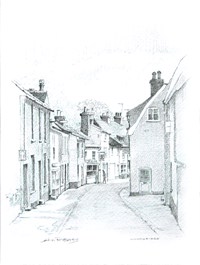 John Roberts - New street original drawing